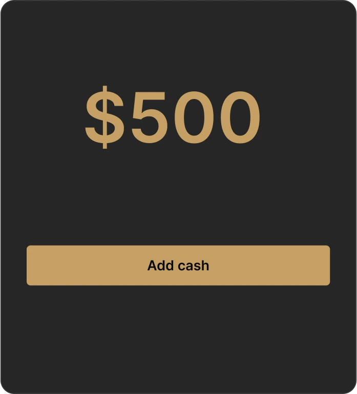 Step 2: Adding funds to HKGX account